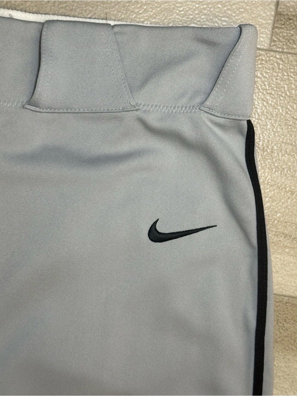 Nike Mens Grey Baseball Pants Team Engineered Piping Size Large - Picture 5 of 10